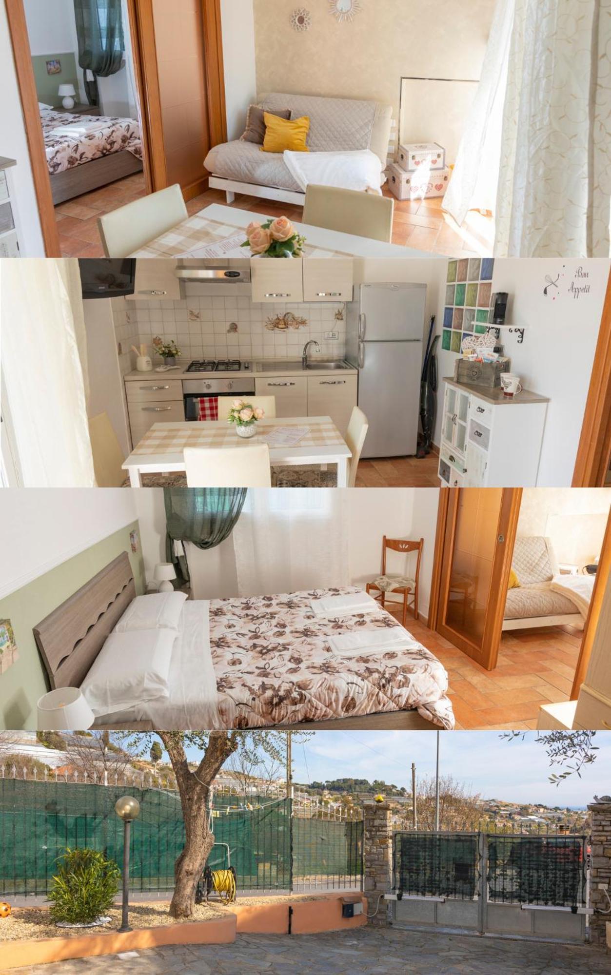 Leto'S Apartment In Sanremo - Parking & Garden Exteriör bild